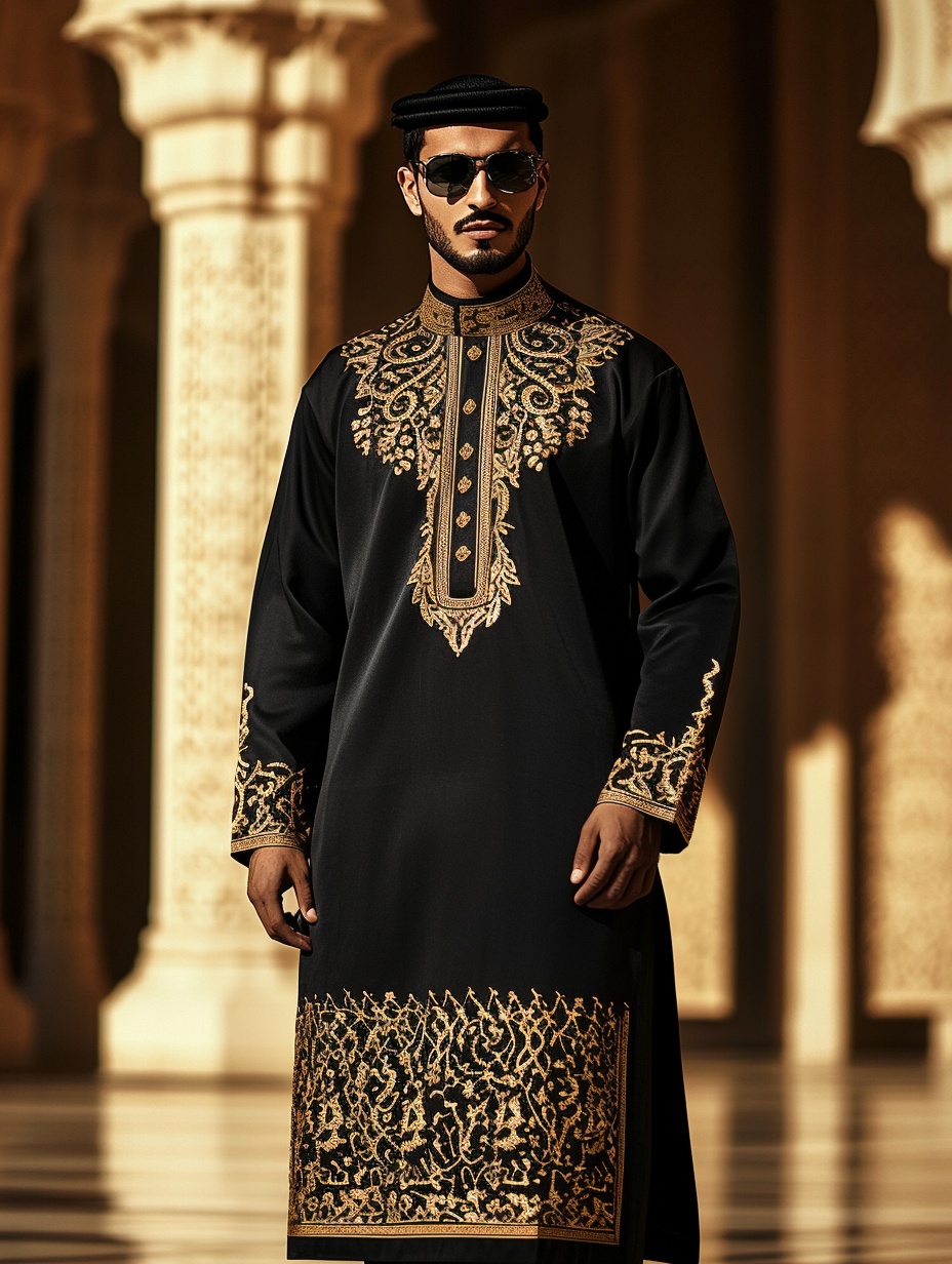 Luxury Thobe Robe Limited sale Men's Fashion High quality
