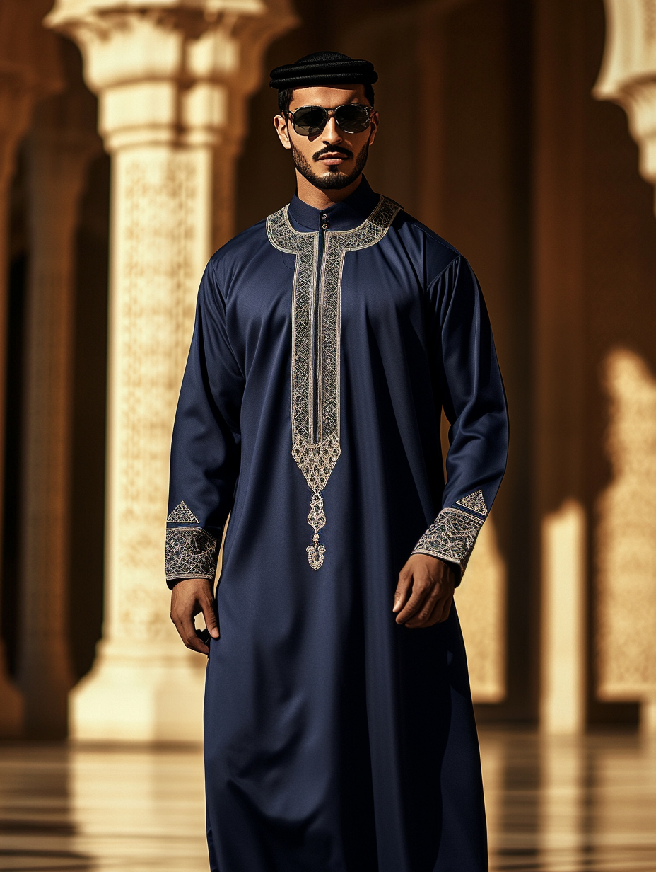 Luxury Thobe Robe Limited sale Men's Fashion High quality