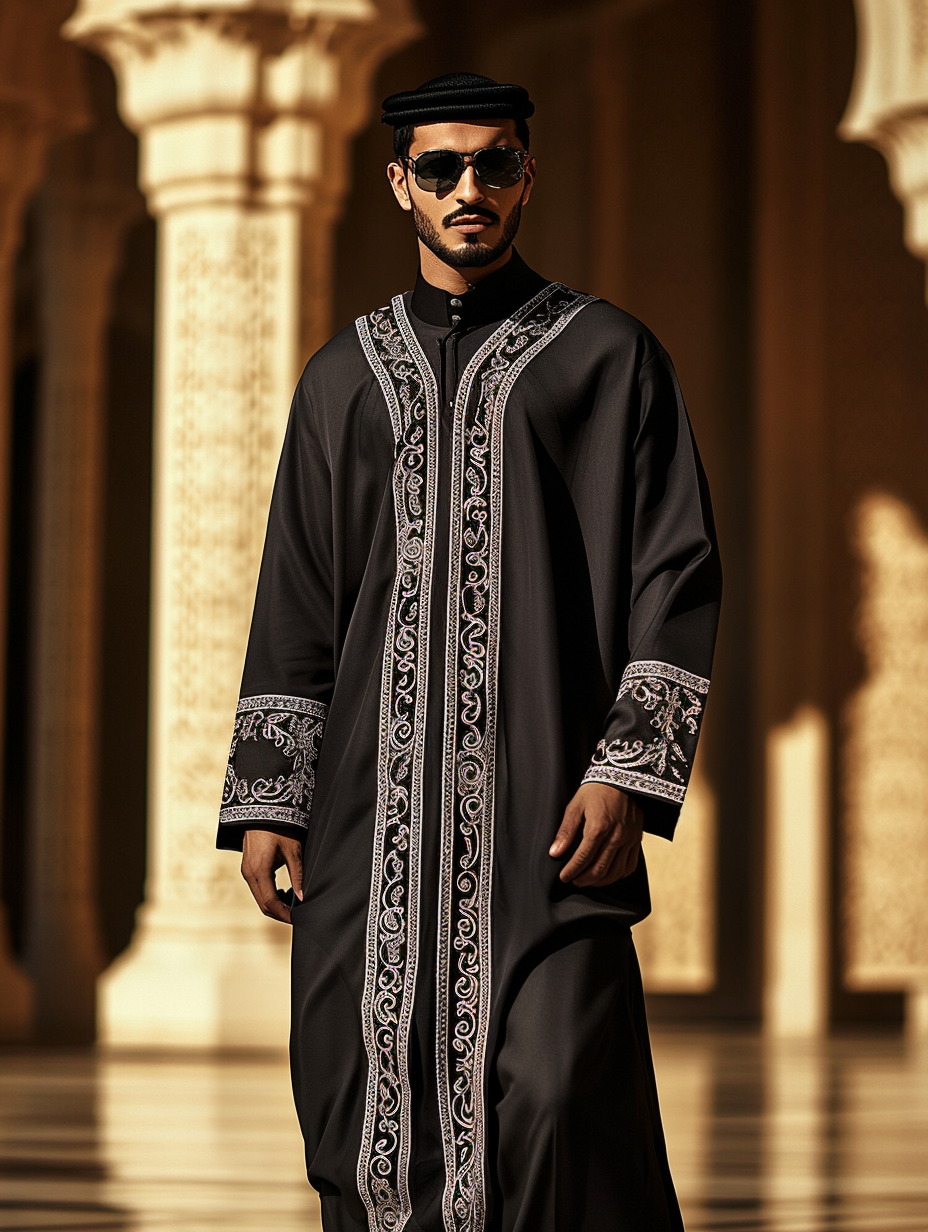 Luxury Thobe Robe Limited sale Men's Fashion High quality