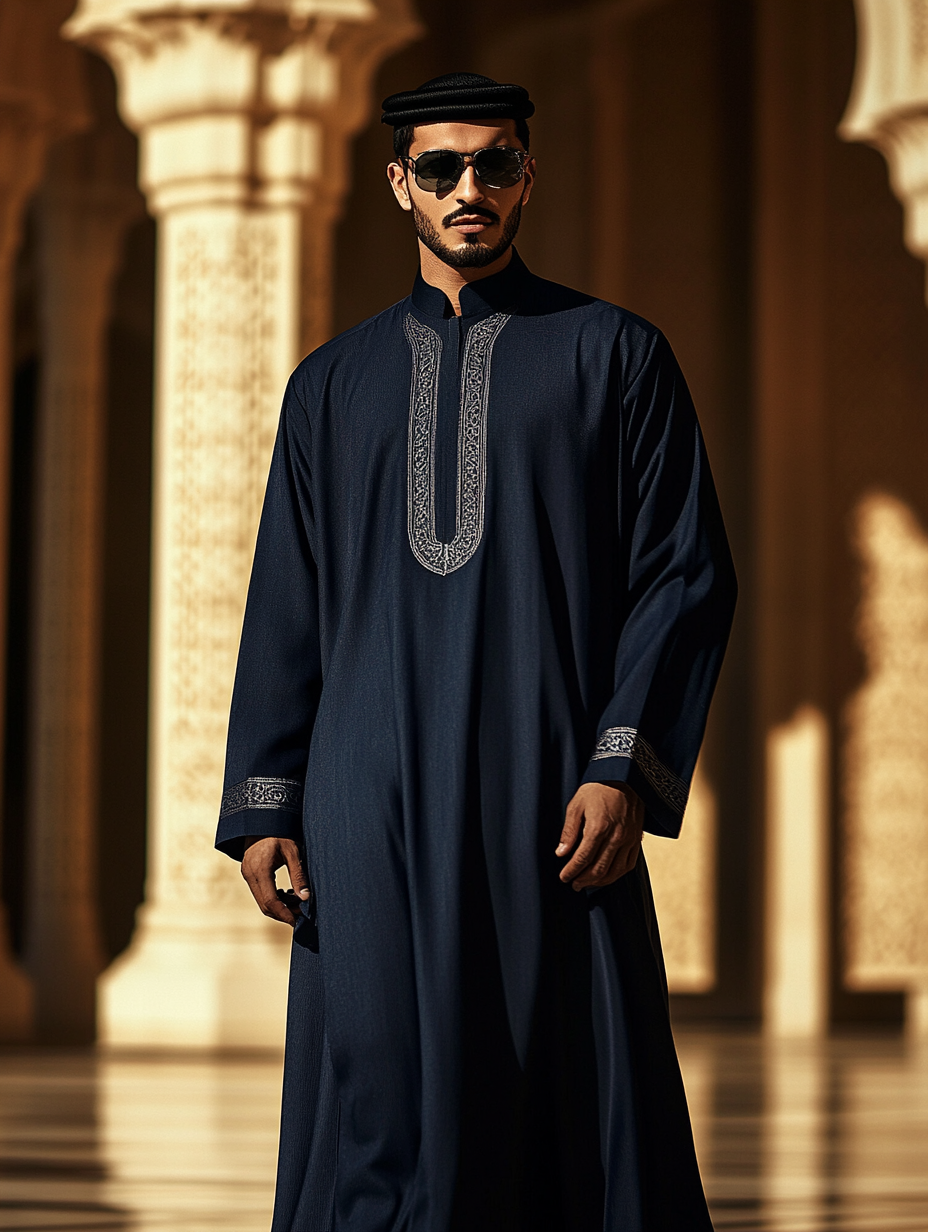 Luxury Thobe Robe Limited sale Men's Fashion High quality