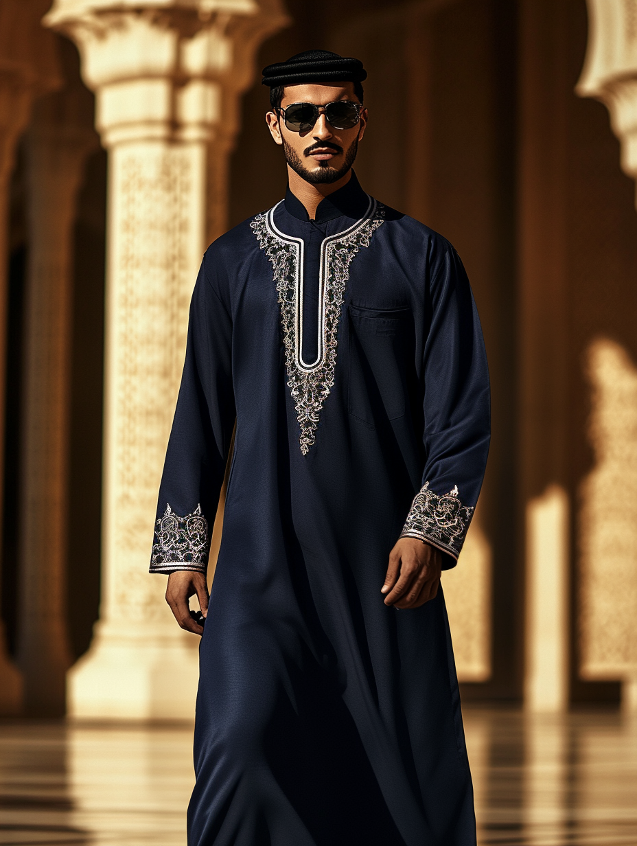 Luxury Thobe Robe Limited sale Men's Fashion High quality