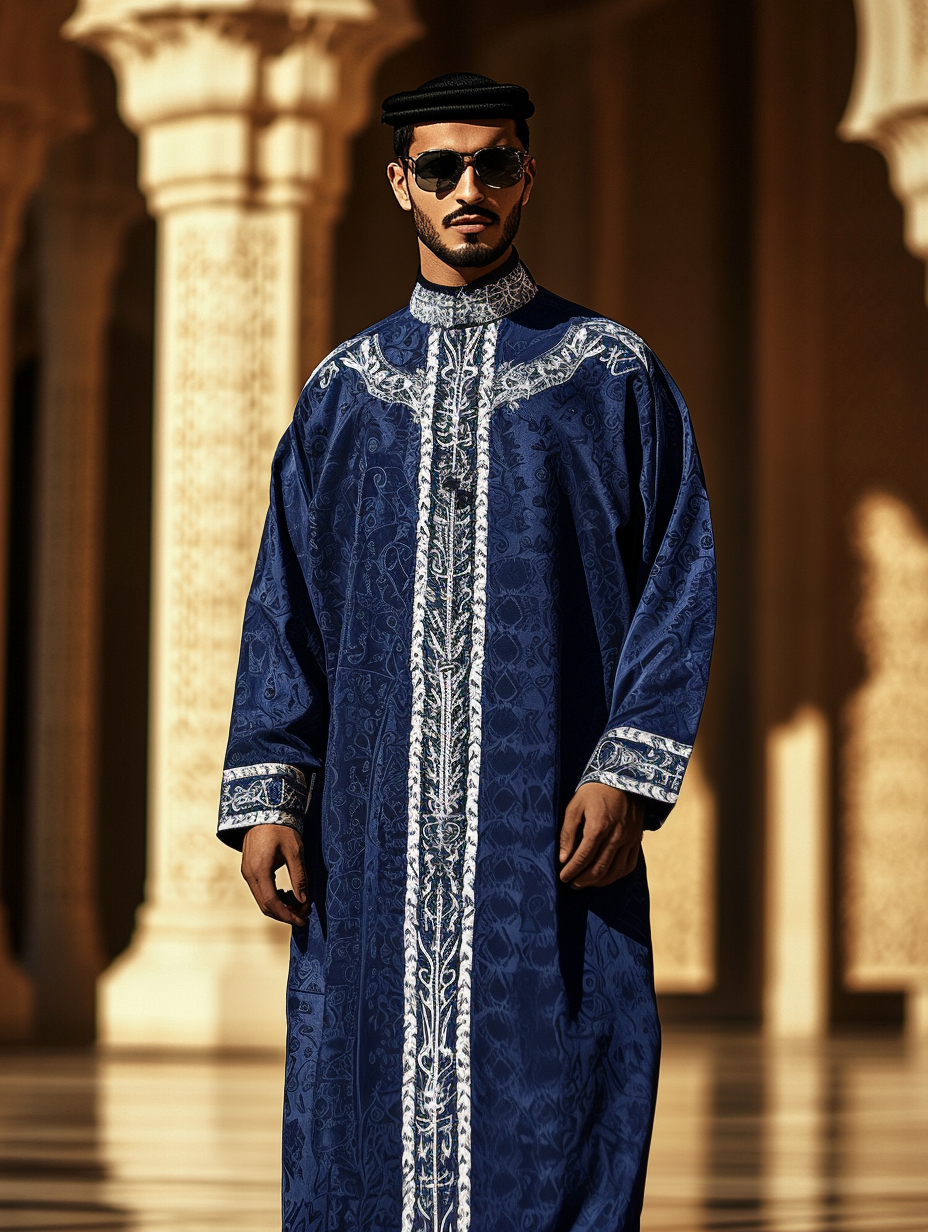 Luxury Thobe Robe Limited sale Men's Fashion High quality