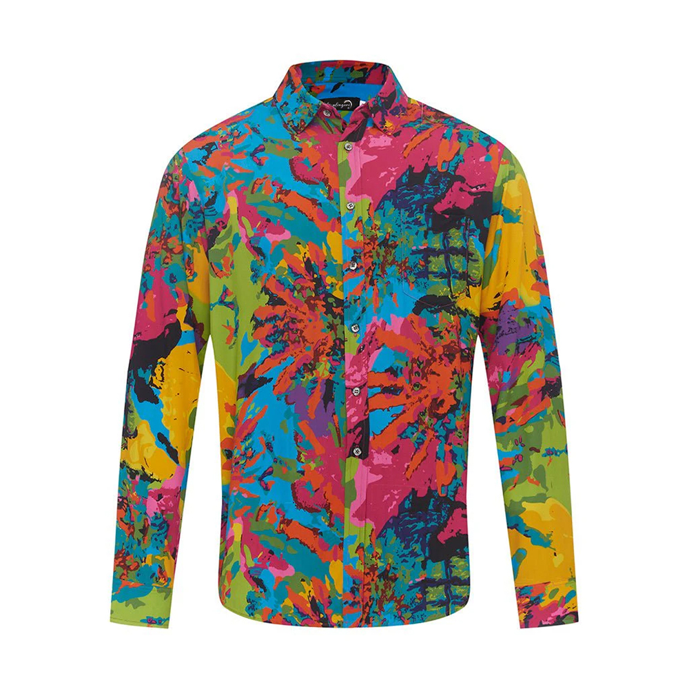 Casual hot-selling fashion high-quality long-sleeved shirts