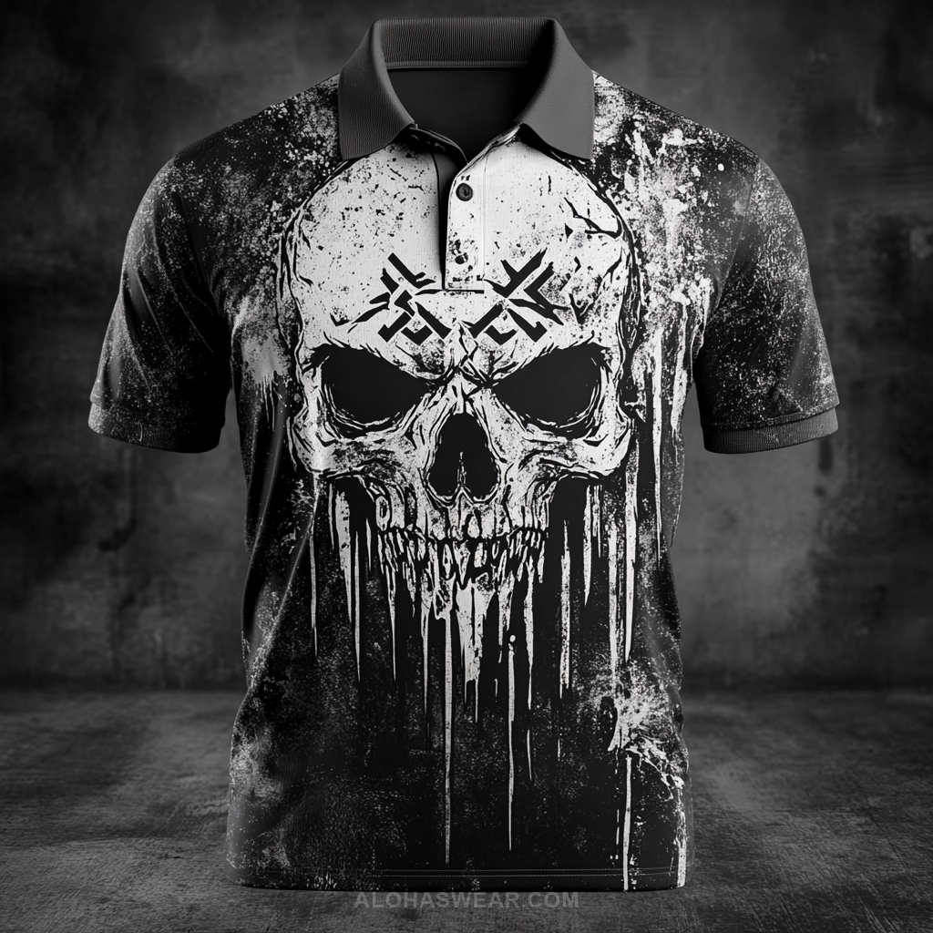Men's Viking Business Short Polo Shirt