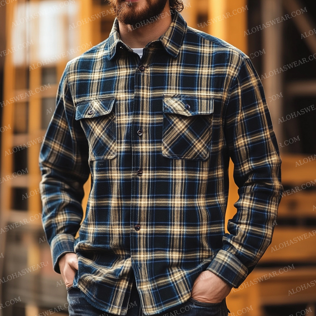 Flannel Shirt 🔥Warm Men's Fashion High quality