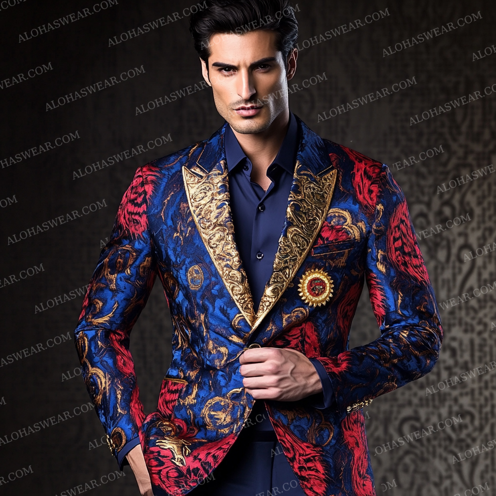 Luxury Suit Jacket Limited sale Fashion Men's High quality