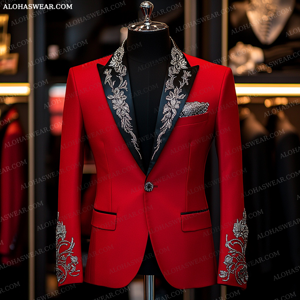 Luxury Suit Jacket Limited sale Fashion Men's High quality