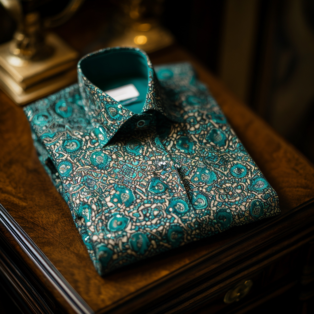 Moroccan Elegant Style men's fashion high quality Suits shirt