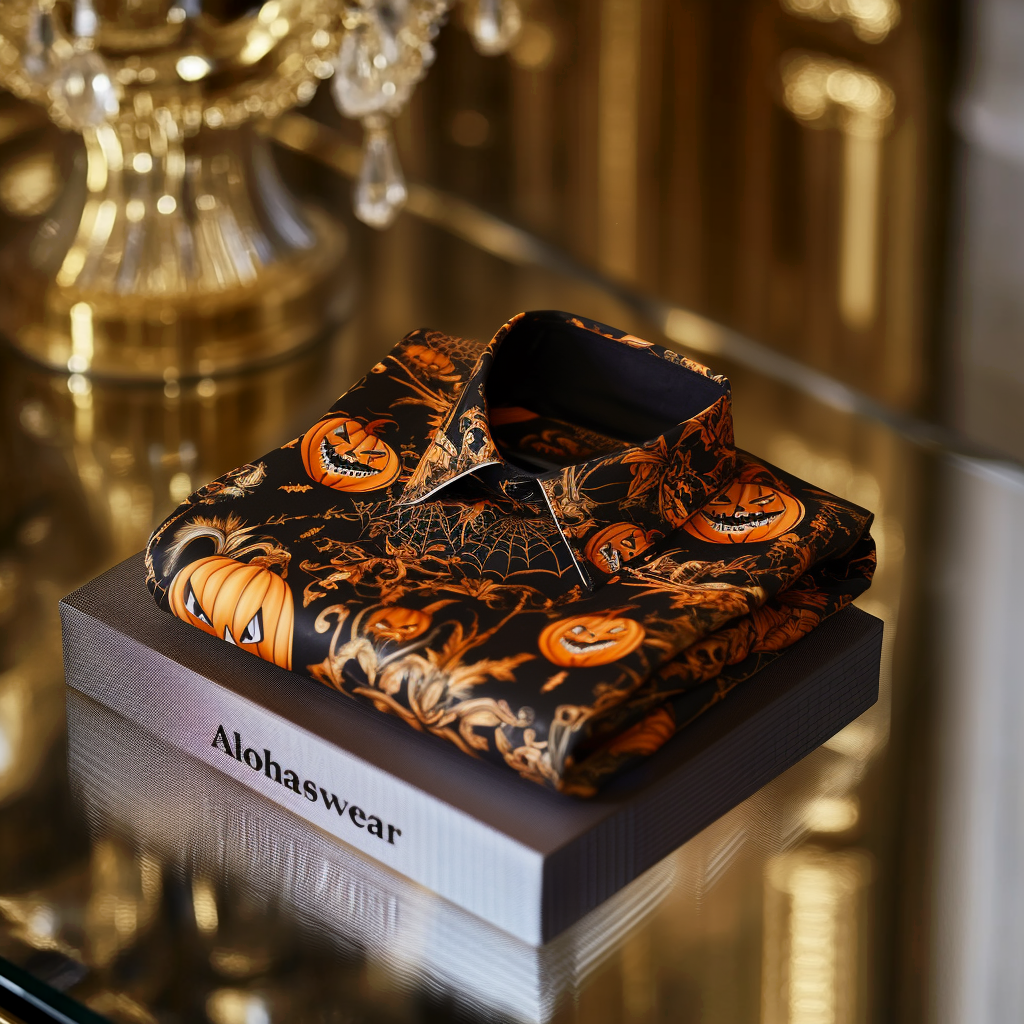 Halloween Palace aristocratic Luxury men's fashion high quality Suits shirt