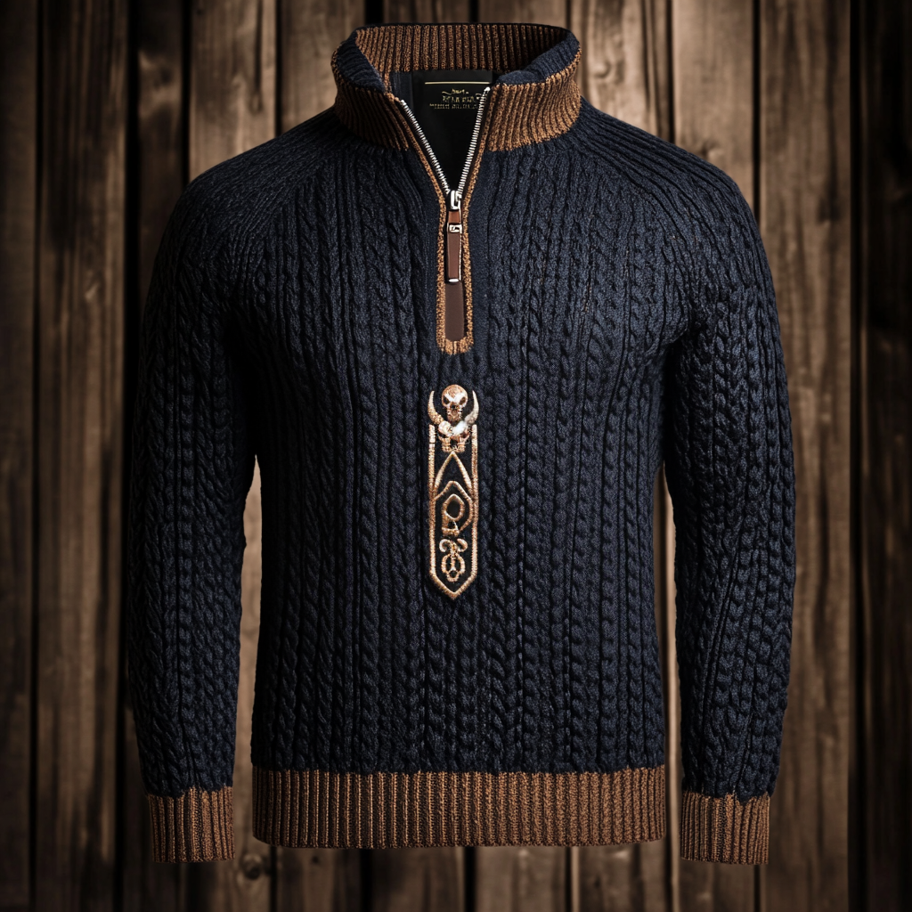 Western Sweater Sweatshirt Men‘s Fashion 