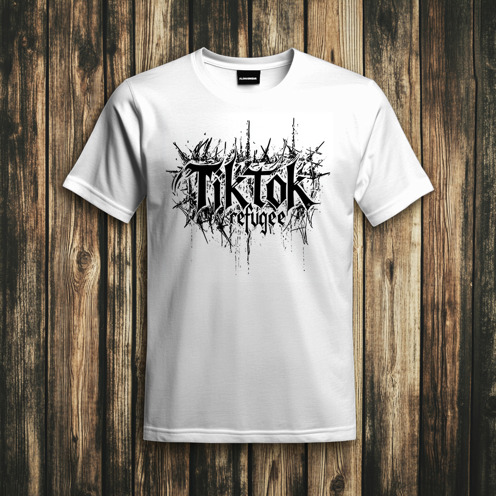 Refugee T-Shirt Men's Fashion high quality 