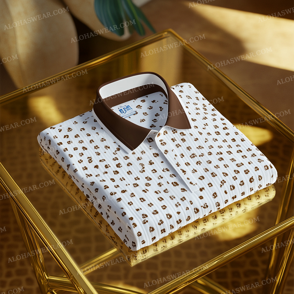 2025 Luxury Waffle Men's Fashion High-end Polo Shirt