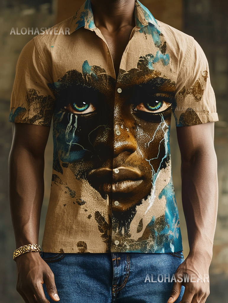 T-shirt Retro Men's Fashion High quality 