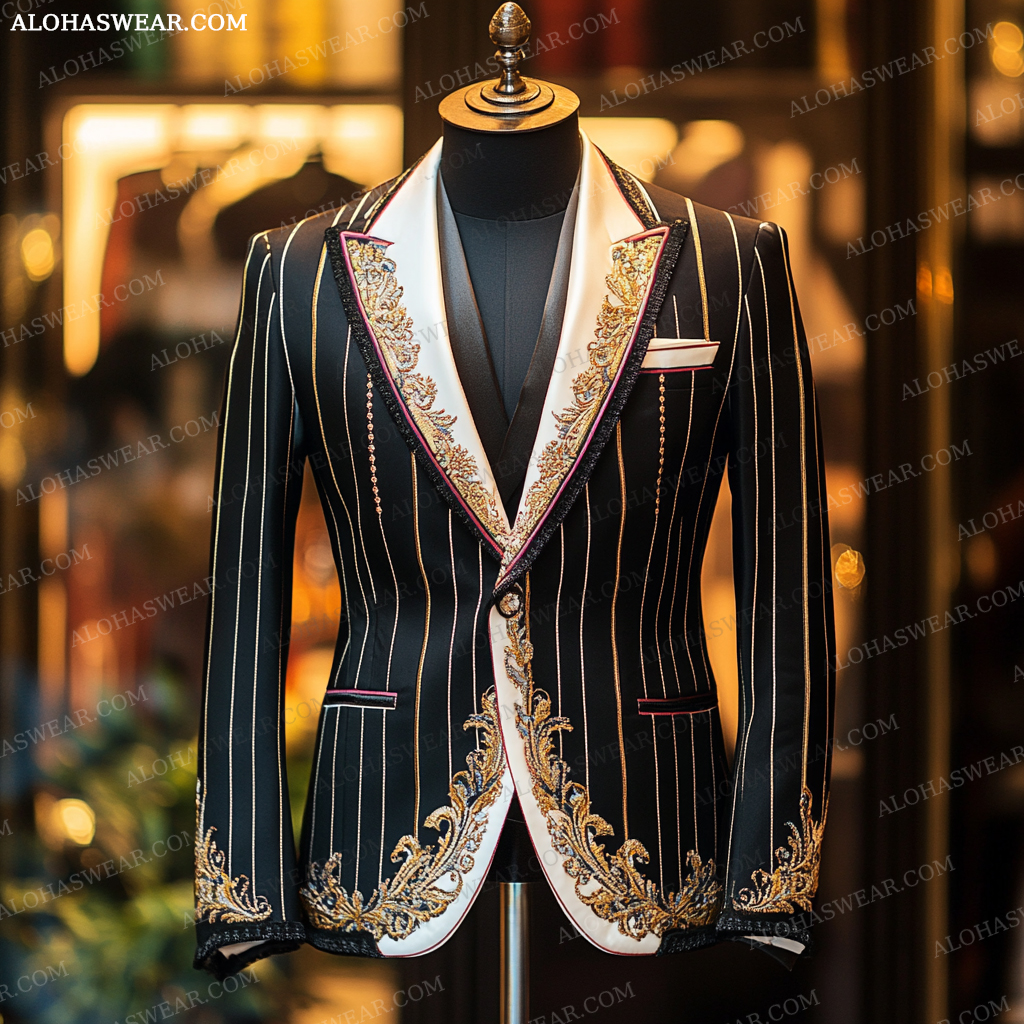 Luxury Suit Jacket Limited sale Fashion Men's High quality