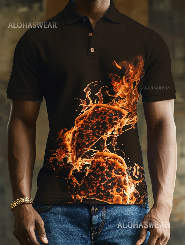 T-shirt Retro Men's Fashion High quality 