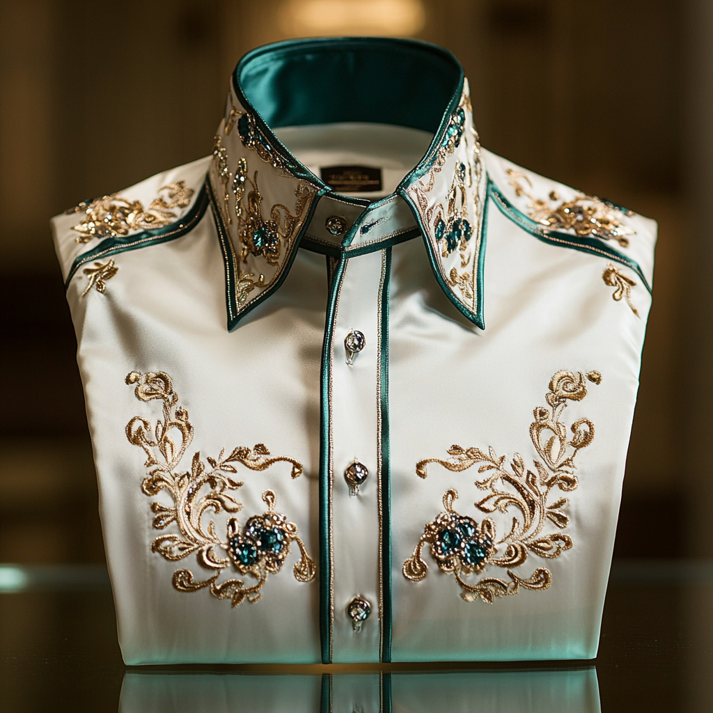 Vip business casual luxury versatile men's fashion suit long-sleeved shirt