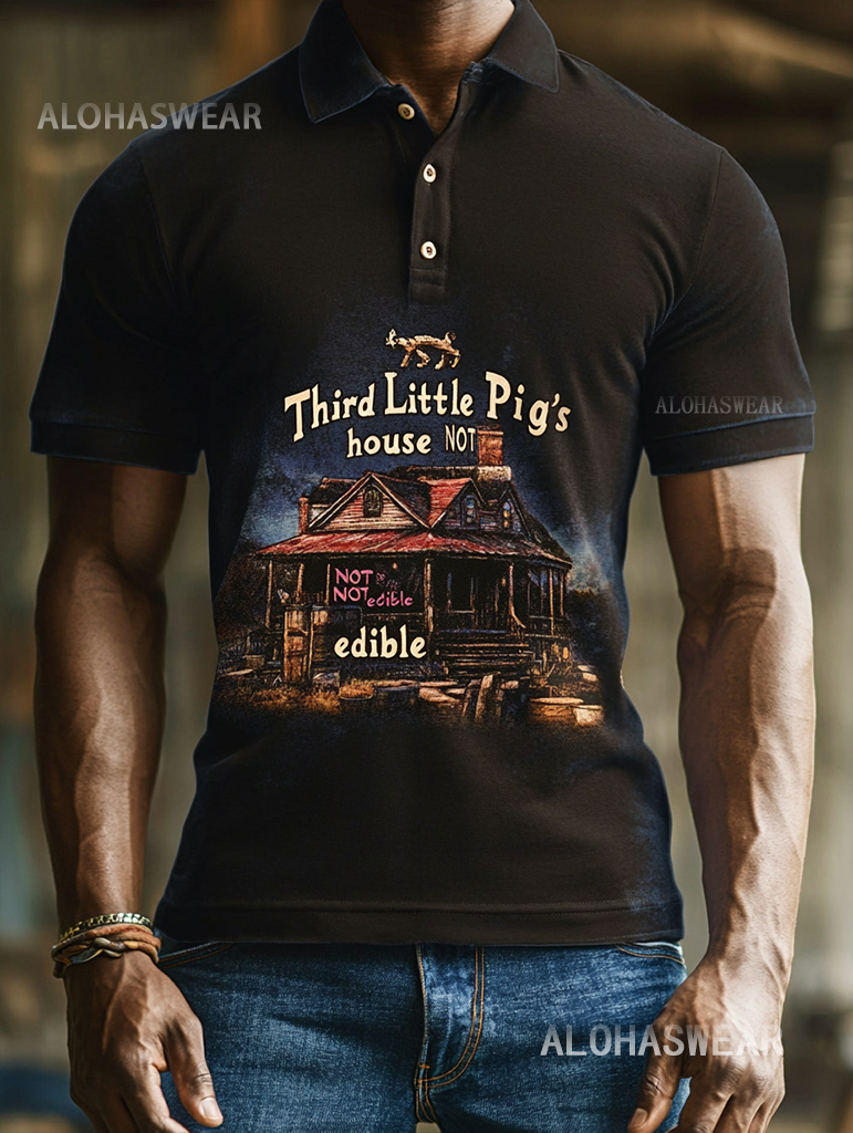 T-shirt Retro Men's Fashion High quality 