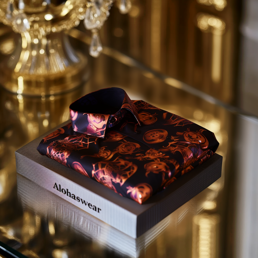 Halloween Palace aristocratic Luxury men's fashion high quality Suits shirt