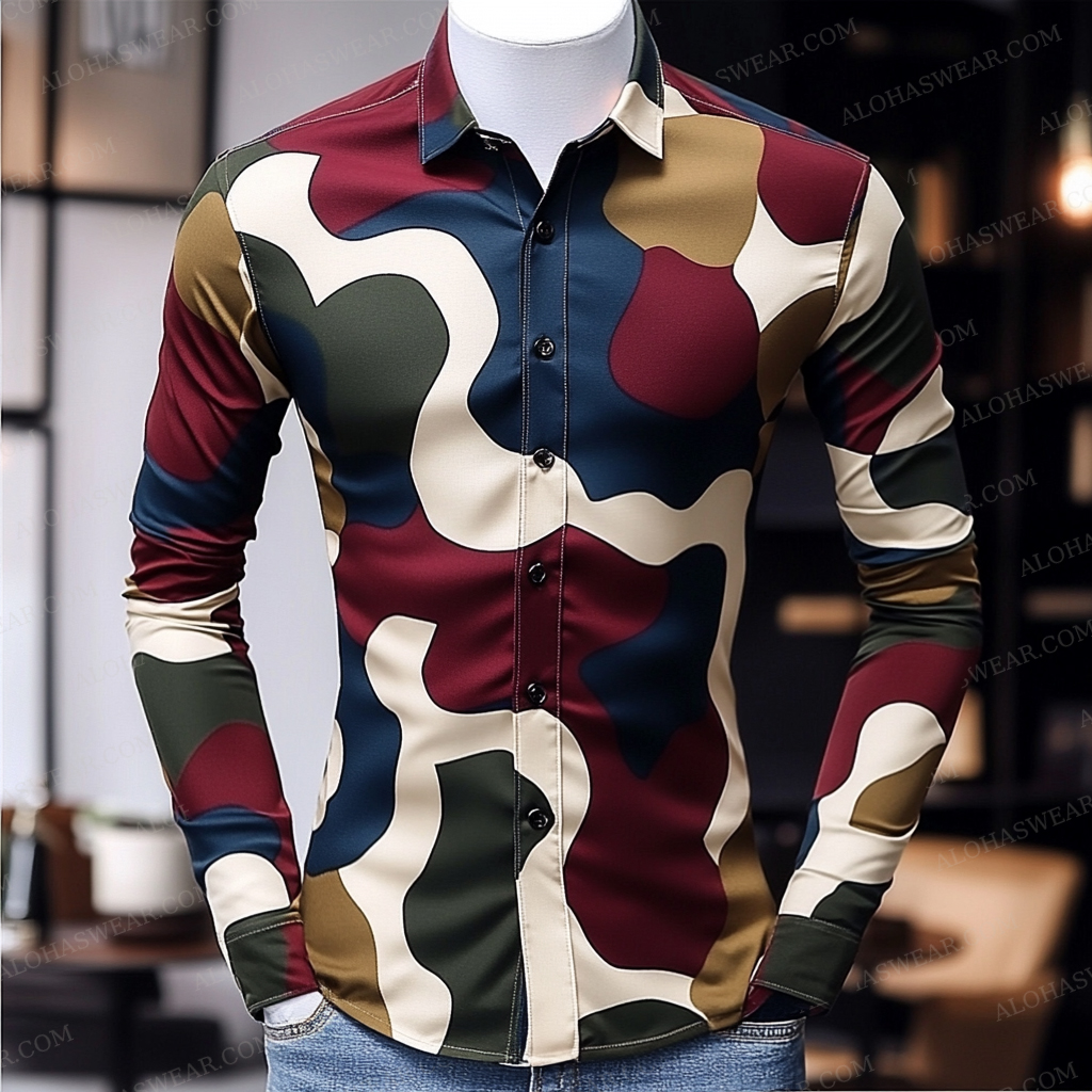 2025 Most popular Men's Fashion Shirt high quality