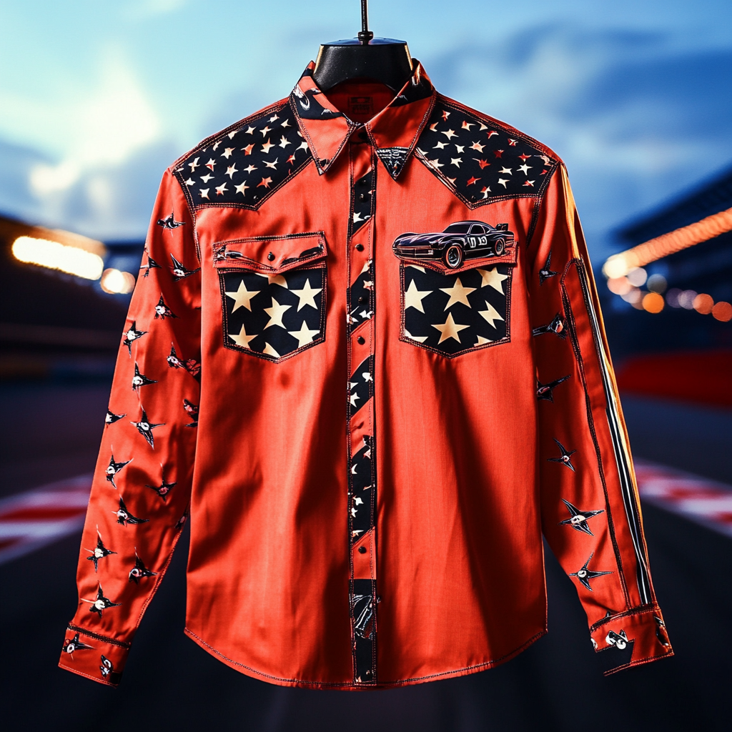 Racing shirt Racer long-sleeved shirt High quality High elasticity