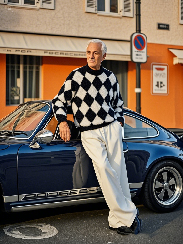 Luxury Warm Sweater Exclusive design Men‘s Fashion Brand sweatshirt 