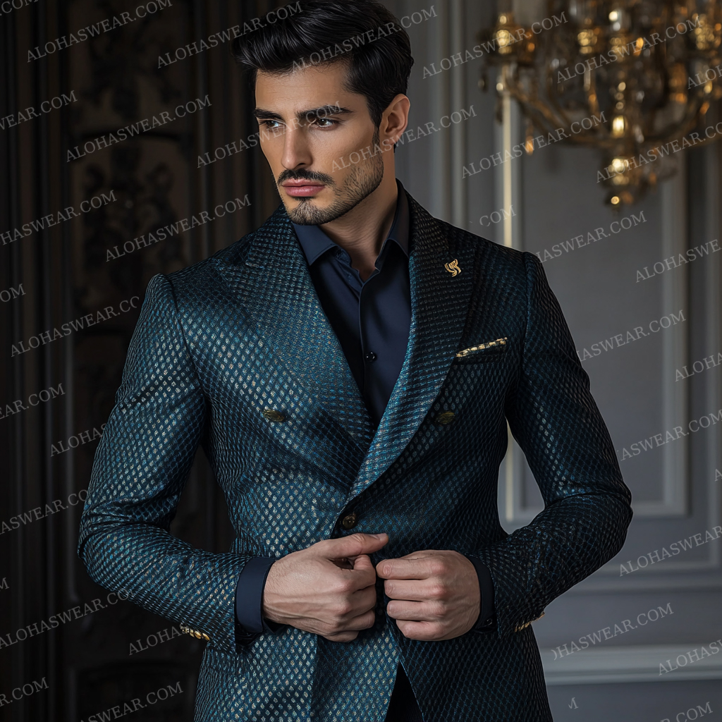 Luxury Suit Jacket Limited sale Fashion Men's High quality