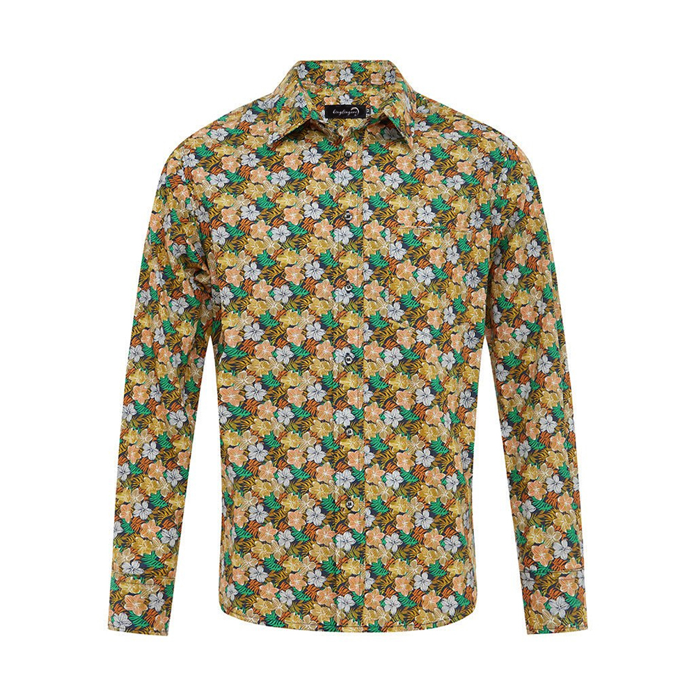 Casual hot-selling fashion high-quality long-sleeved shirts