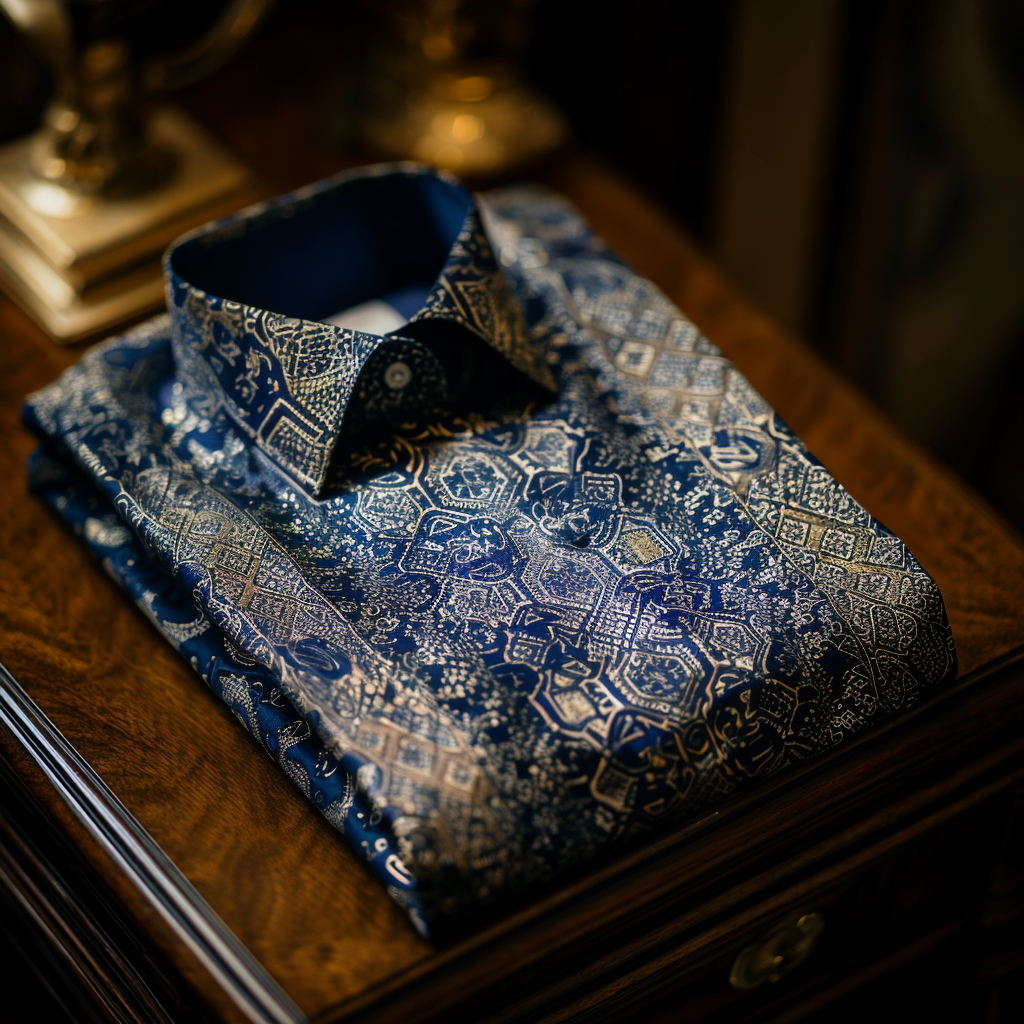 Moroccan Elegant Style men's fashion high quality Suits shirt