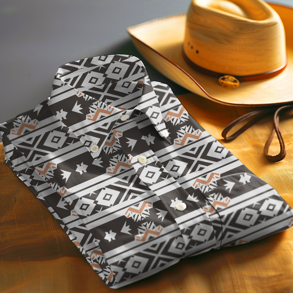 Aztec Western Styles Men fashion 100% Cotton Shirt Premium Fabric