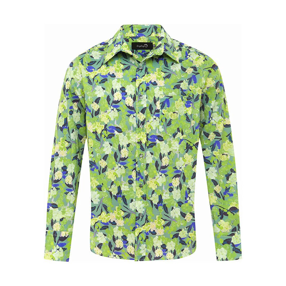 Casual hot-selling fashion high-quality long-sleeved shirts