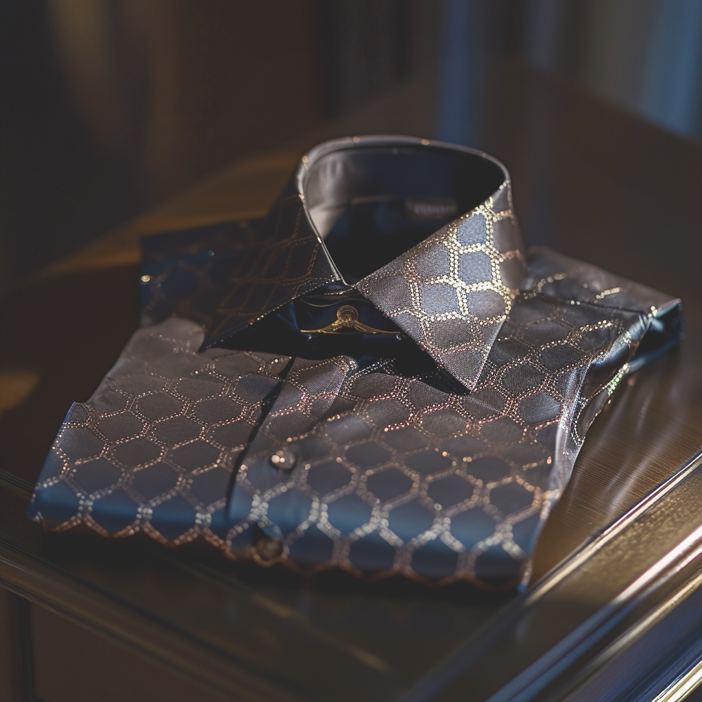 Noble Elegant Luxury men's fashion high quality Suits shirt