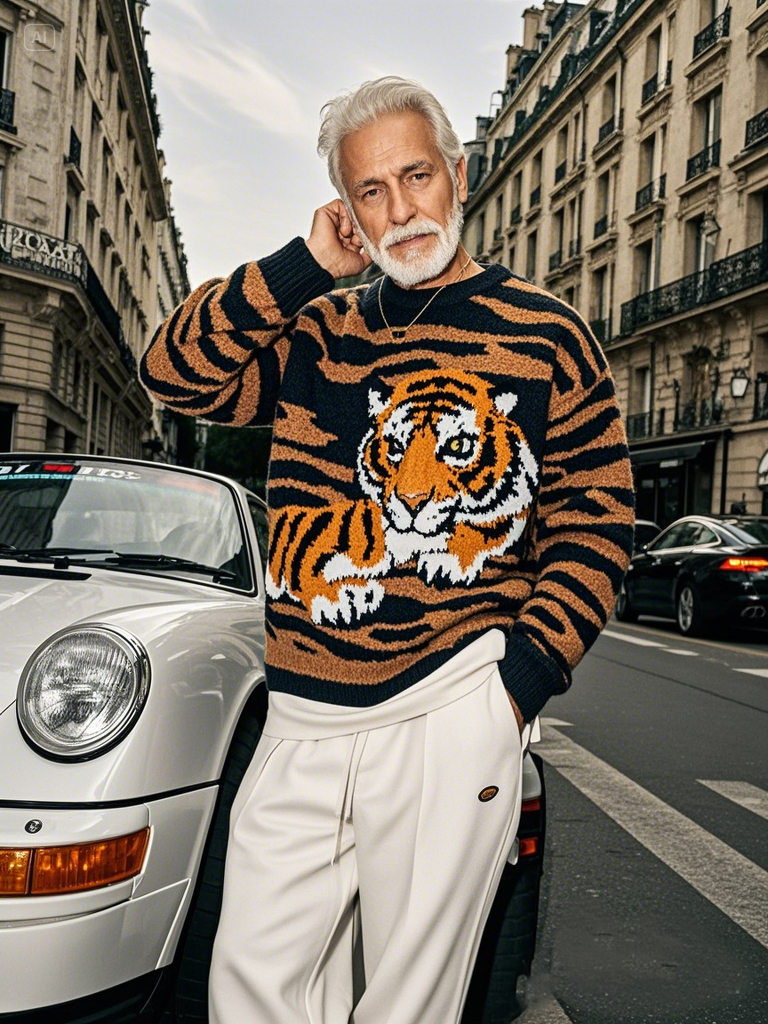 Luxury Warm Sweater Exclusive design Men‘s Fashion Brand sweatshirt 