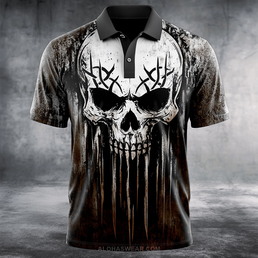 Men's Viking Business Short Polo Shirt