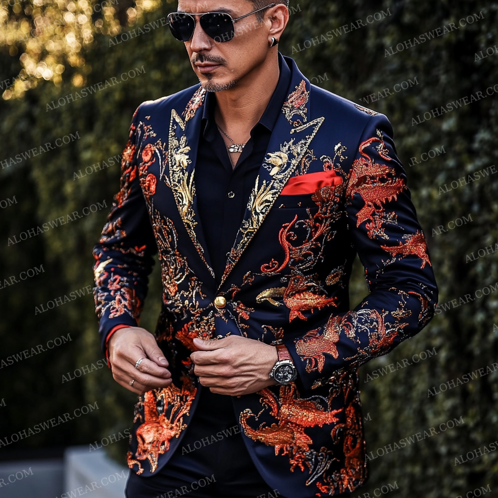 Luxury Suit Jacket Limited sale Fashion Men's High quality