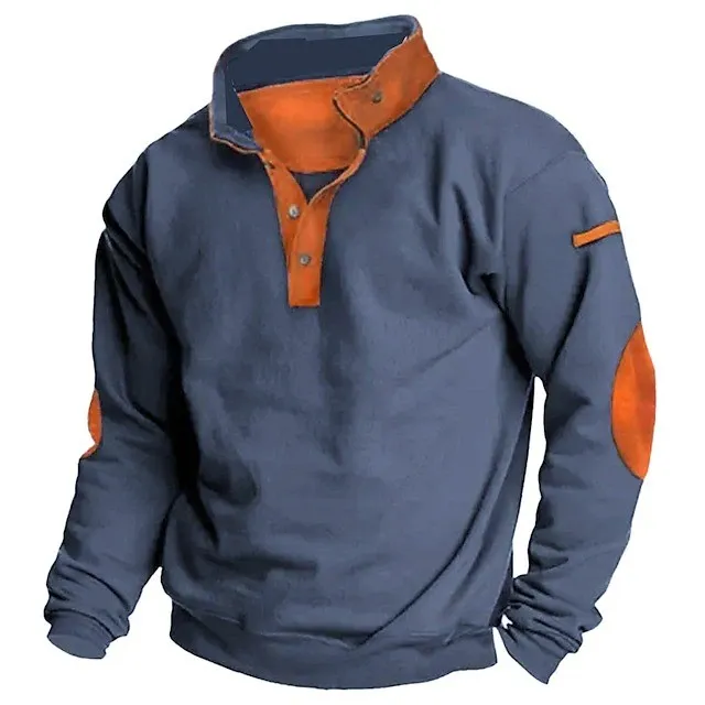Western Sweatshirt Hoodies Fleece-lined high quality high elasticity