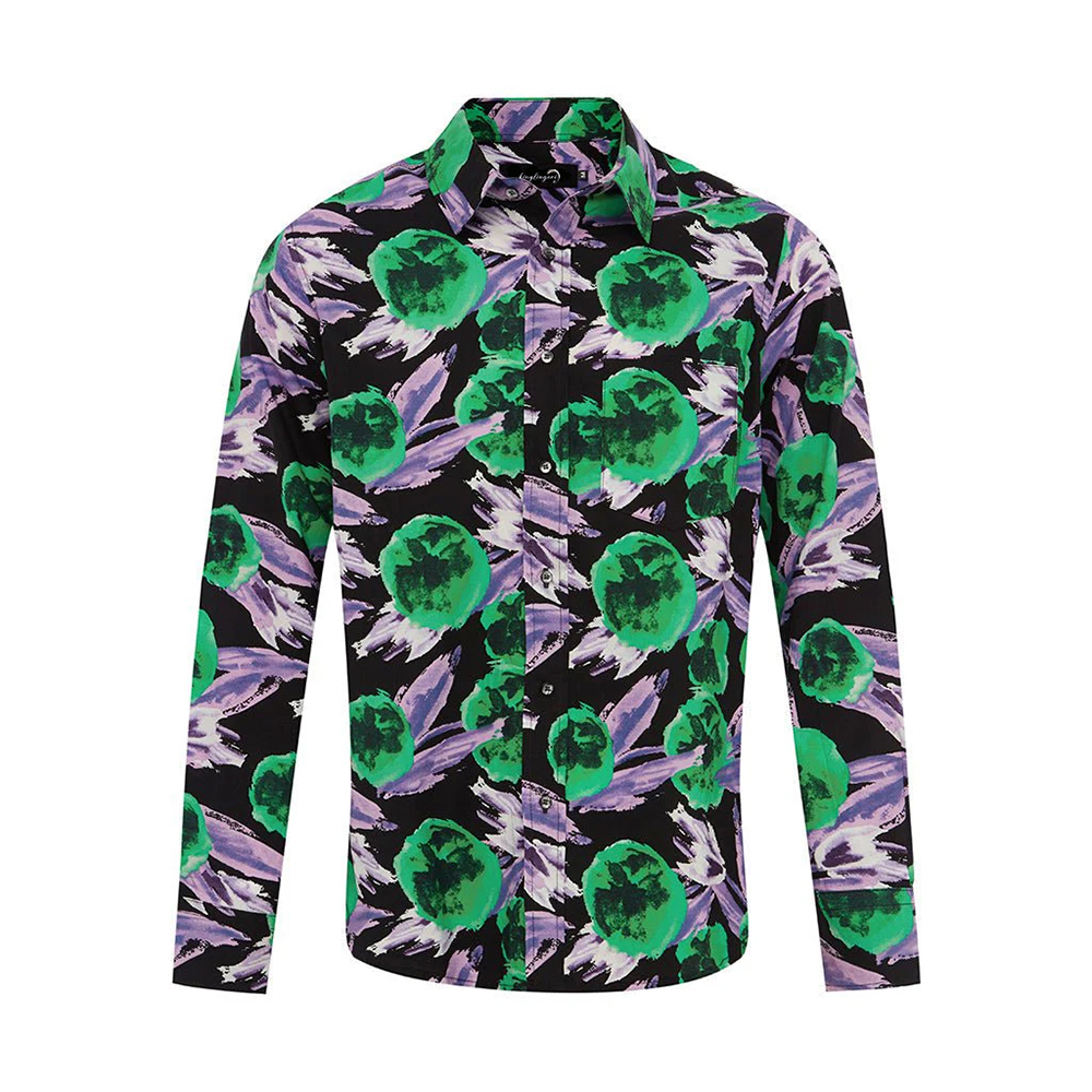 Casual hot-selling fashion high-quality long-sleeved shirts