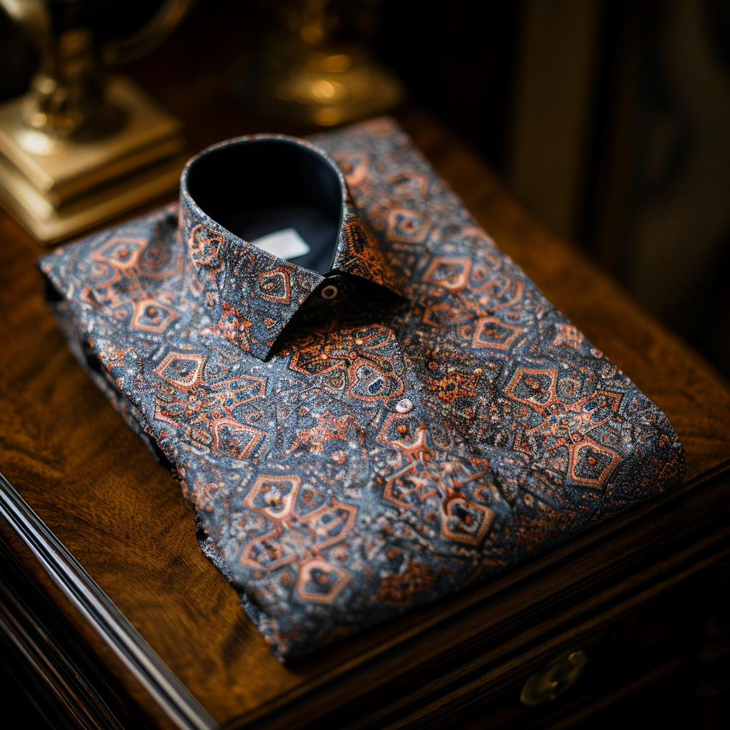 Moroccan Elegant Style men's fashion high quality Suits shirt