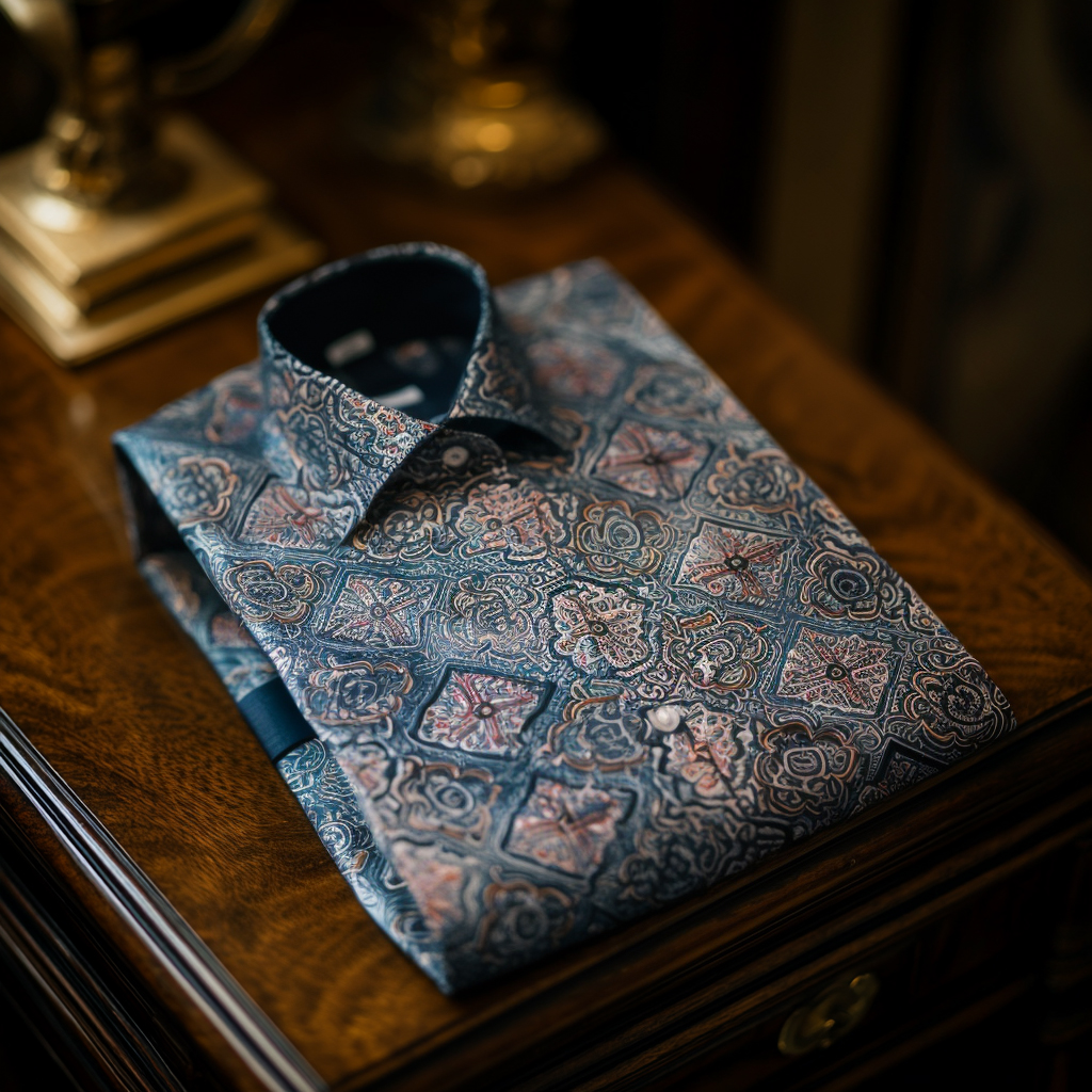 Moroccan Elegant Style men's fashion high quality Suits shirt