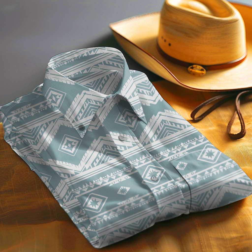 Aztec Western Styles Men fashion 100% Cotton Shirt Premium Fabric