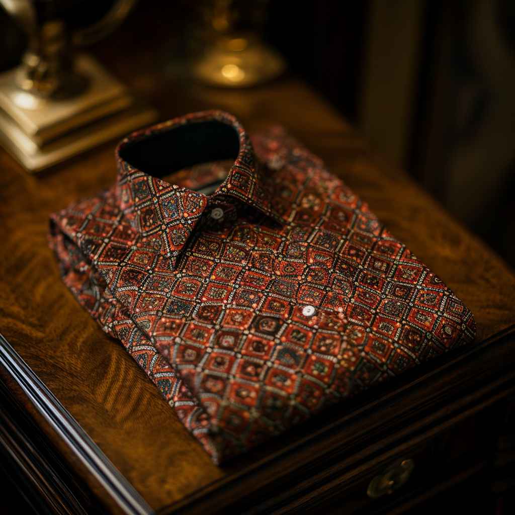 Moroccan Elegant Style men's fashion high quality Suits shirt