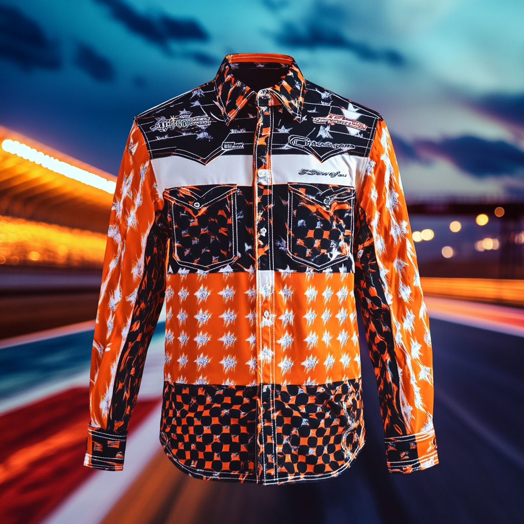 Racing shirt Racer long-sleeved shirt High quality High elasticity