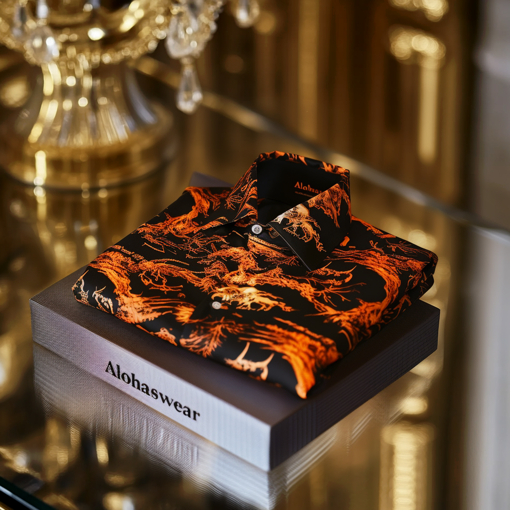 Halloween Palace aristocratic Luxury men's fashion high quality Suits shirt