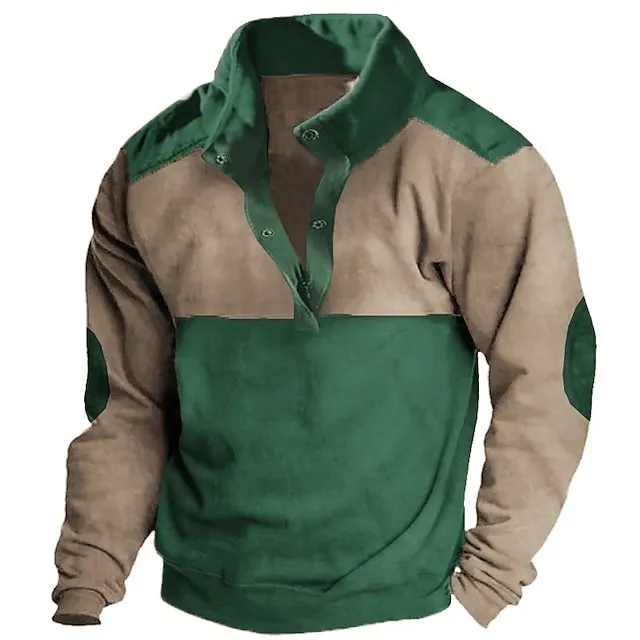 Western Sweatshirt Hoodies Fleece-lined high quality high elasticity