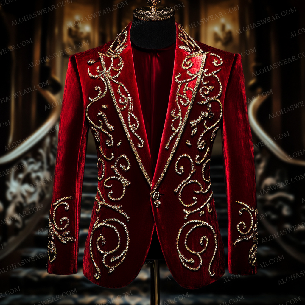 Luxury Suit Jacket Limited sale Fashion Men's High quality