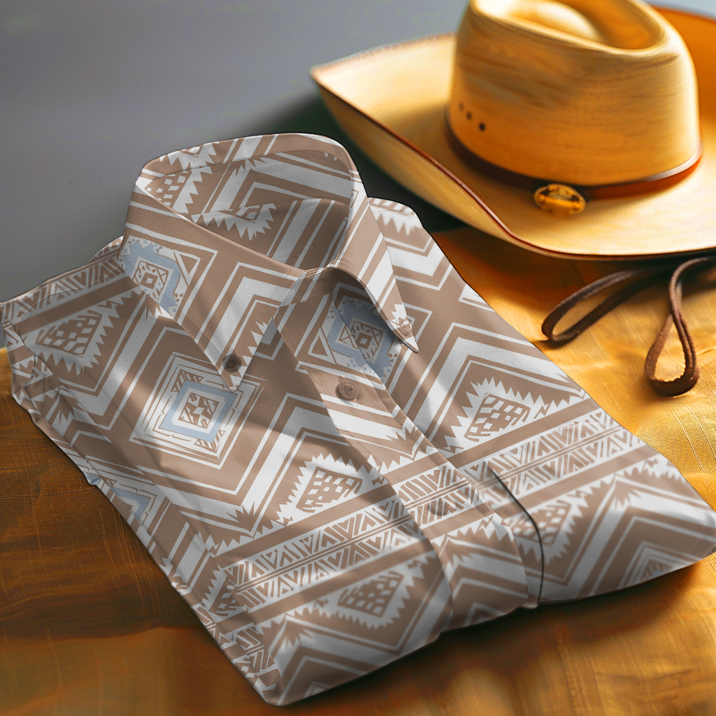 Aztec Western Styles Men fashion 100% Cotton Shirt Premium Fabric