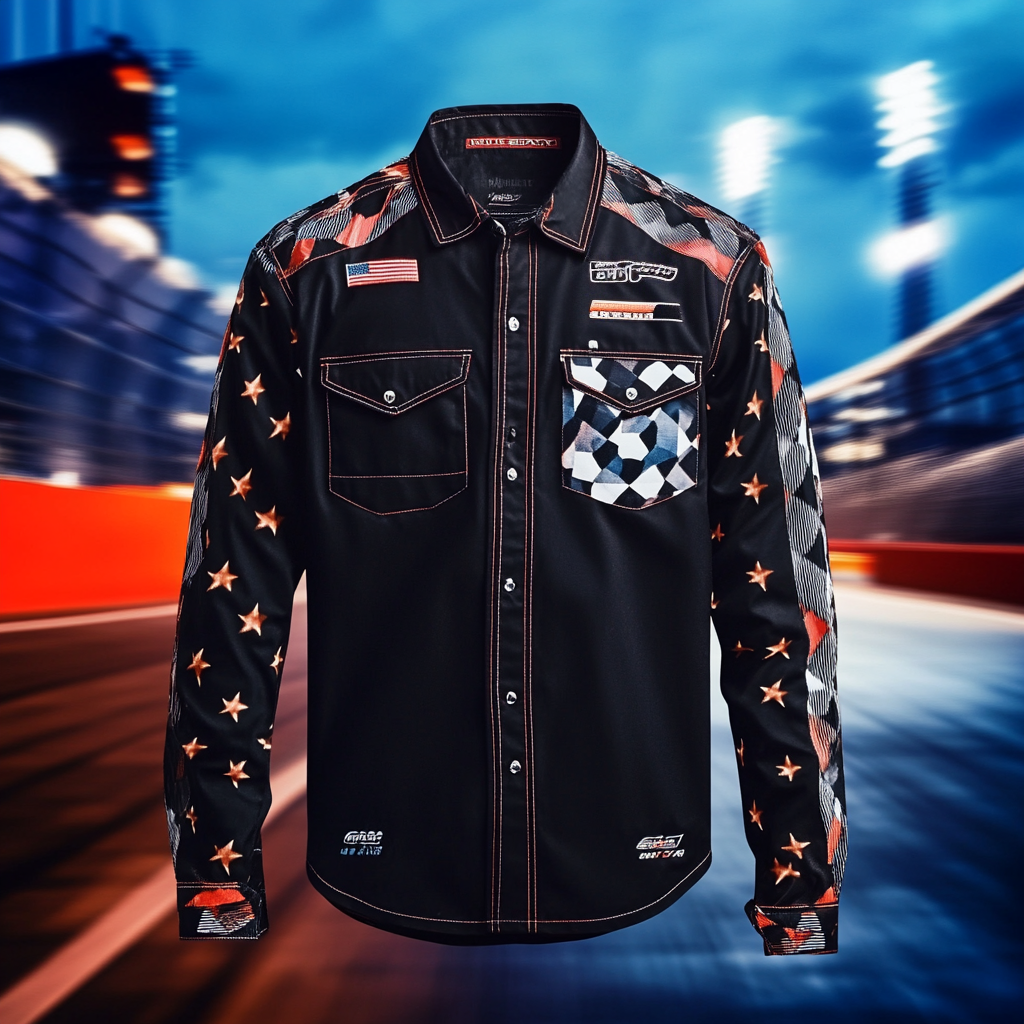 Racing shirt Racer long-sleeved shirt High quality High elasticity