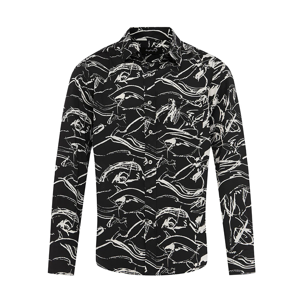 Casual hot-selling fashion high-quality long-sleeved shirts