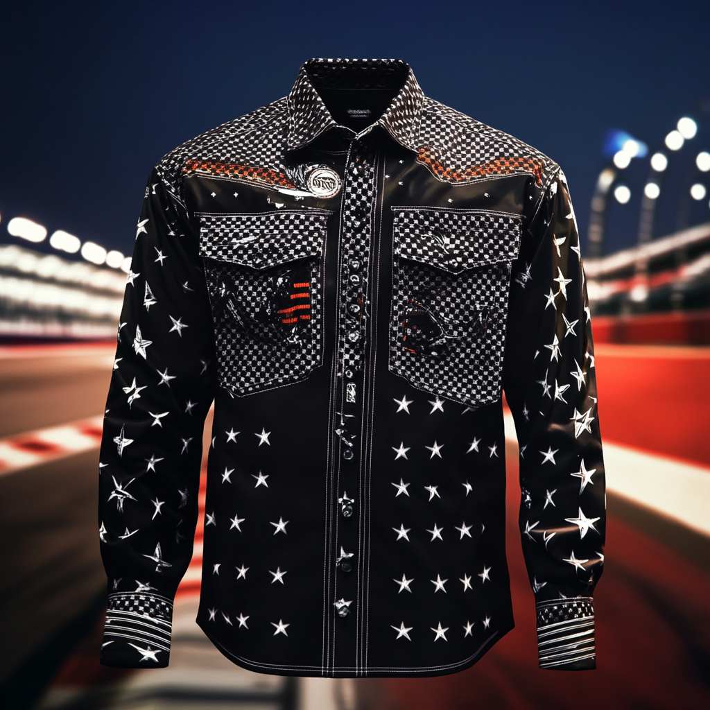 Racing shirt Racer long-sleeved shirt High quality High elasticity