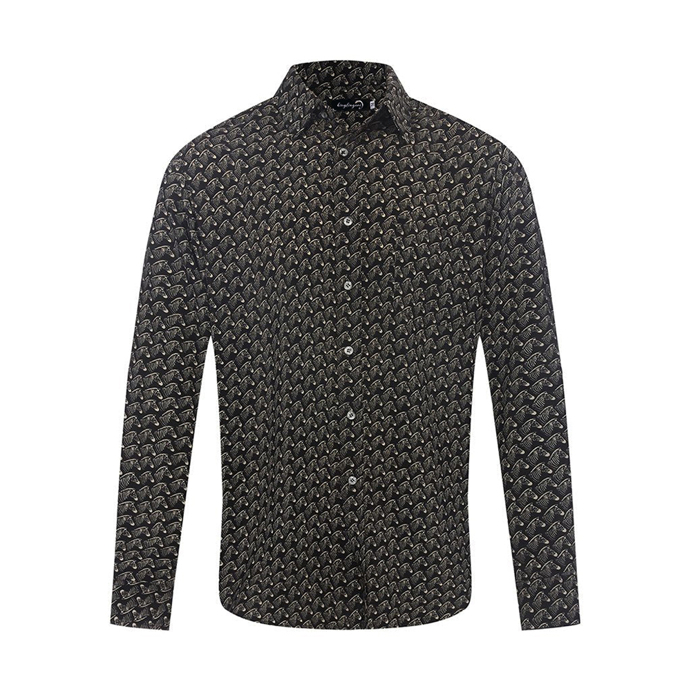 Casual hot-selling fashion high-quality long-sleeved shirts