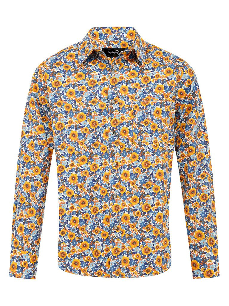 Casual hot-selling fashion high-quality long-sleeved shirts